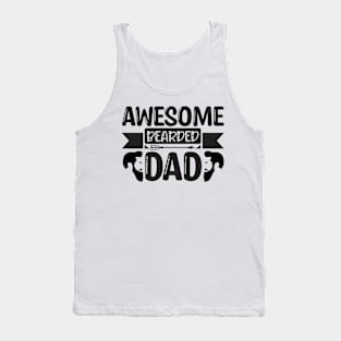 Awesome Bearded Dad Tank Top